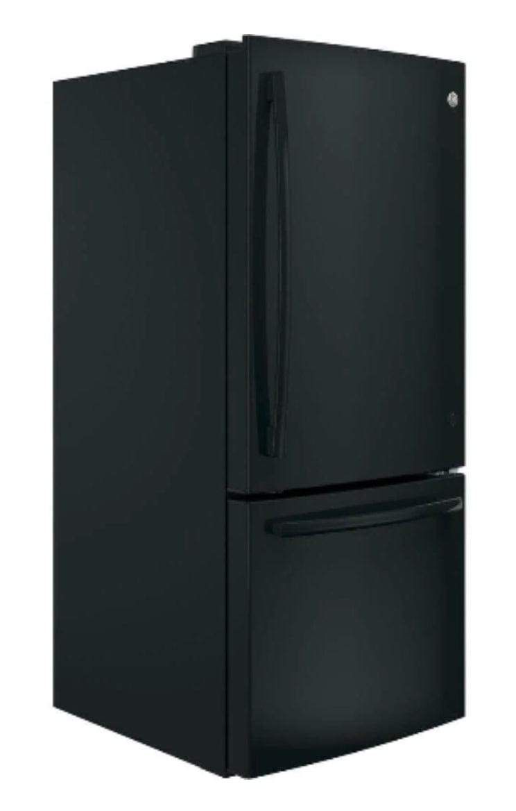 GBE21AGKBB GE 30inch W 20.9 cu. ft. Bottom Freezer Refrigerator in Bl
