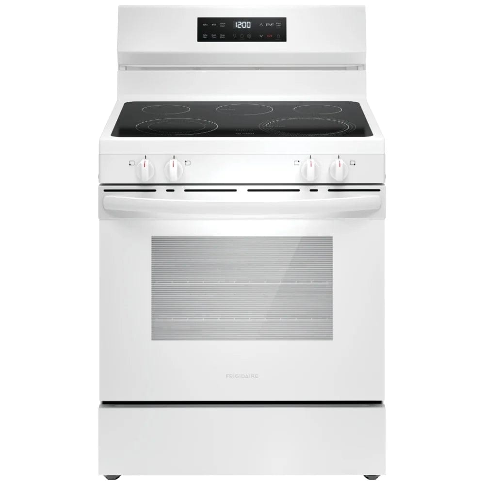 Frigidaire FCRE306CAS Range, Electric, 30 inch Exterior Width, 5 Burners, 5.3 cu. ft. Capacity, Storage Drawer, 1 Ovens, Stainless Steel