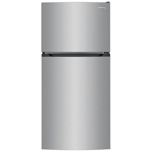 Frigidaire FFHT1425VV Top Freezer Refrigerator, 28 inch Width, ENERGY STAR Certified, 13.9 cu. ft. Capacity, Stainless Steel colour