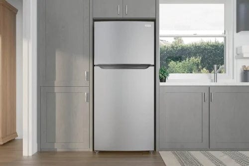 Frigidaire FFTR2045VS Top Freezer Refrigerator, 30 inch Width, 19.6 cu. ft. Capacity, Stainless Steel colour FFHT2045VS3