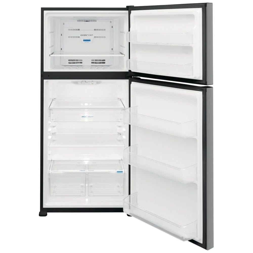 Frigidaire FFTR2045VS Top Freezer Refrigerator, 30 inch Width, 19.6 cu. ft. Capacity, Stainless Steel colour FFHT2045VS3