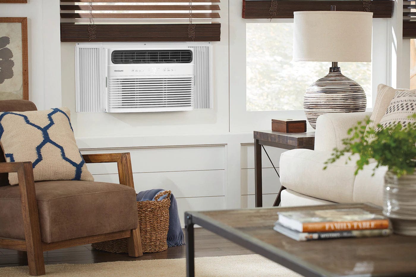 FRIGIDAIRE (FHWC064WB1) - Window Air Conditioner, 6000 BTU, White