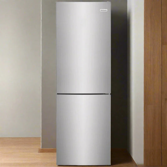 Frigidaire FRBG1224AV Bottom Freezer Refrigerator, 24 inch Width, ENERGY STAR Certified, 12.0 cu. ft. Capacity, Brushed Steel colour
