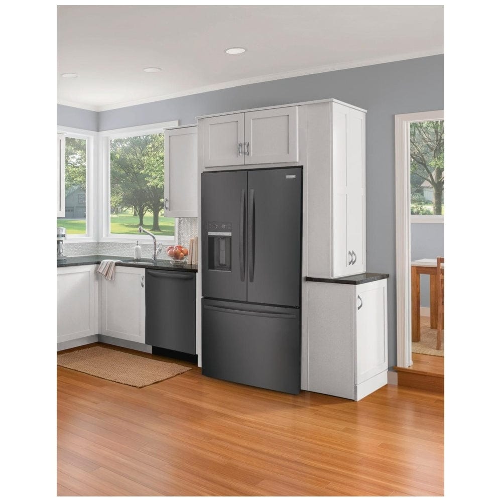 Frigidaire FRFS2823AD French Door Refrigerator, 36 inch Width, ENERGY STAR Certified, 27.8 cu. ft. Capacity, Black Stainless Steel colour