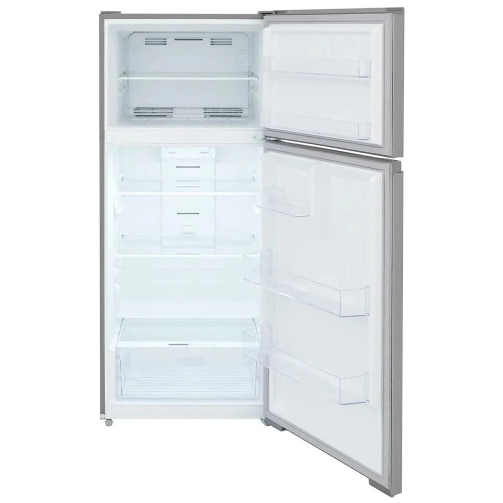 Frigidaire FRTE1622AS Top Freezer Refrigerator, 28 inch Width, ENERGY STAR Certified, 16 cu. ft. Capacity, Stainless Steel colour