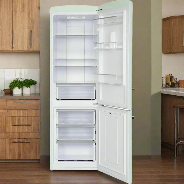 Forte 450 Series 24 Inch Bottom Freezer Retro Refrigerator (F12BFRES450R)