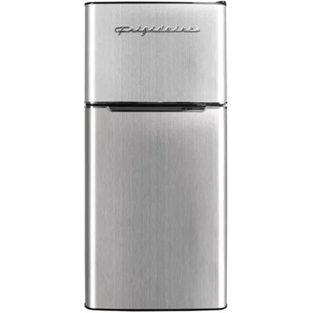 Frigidaire, 4.5 Cu. ft., 2 Door Compact Refrigerator-Chrome Trim, EFR451, Platinum