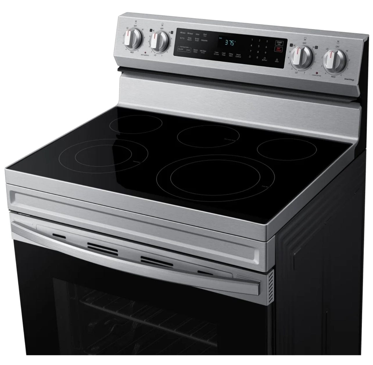 Samsung 30" 6.3 Cu. Ft. Fan Convection Electric Air Fry Range (NE63A6511SS) – Stainless  Steel