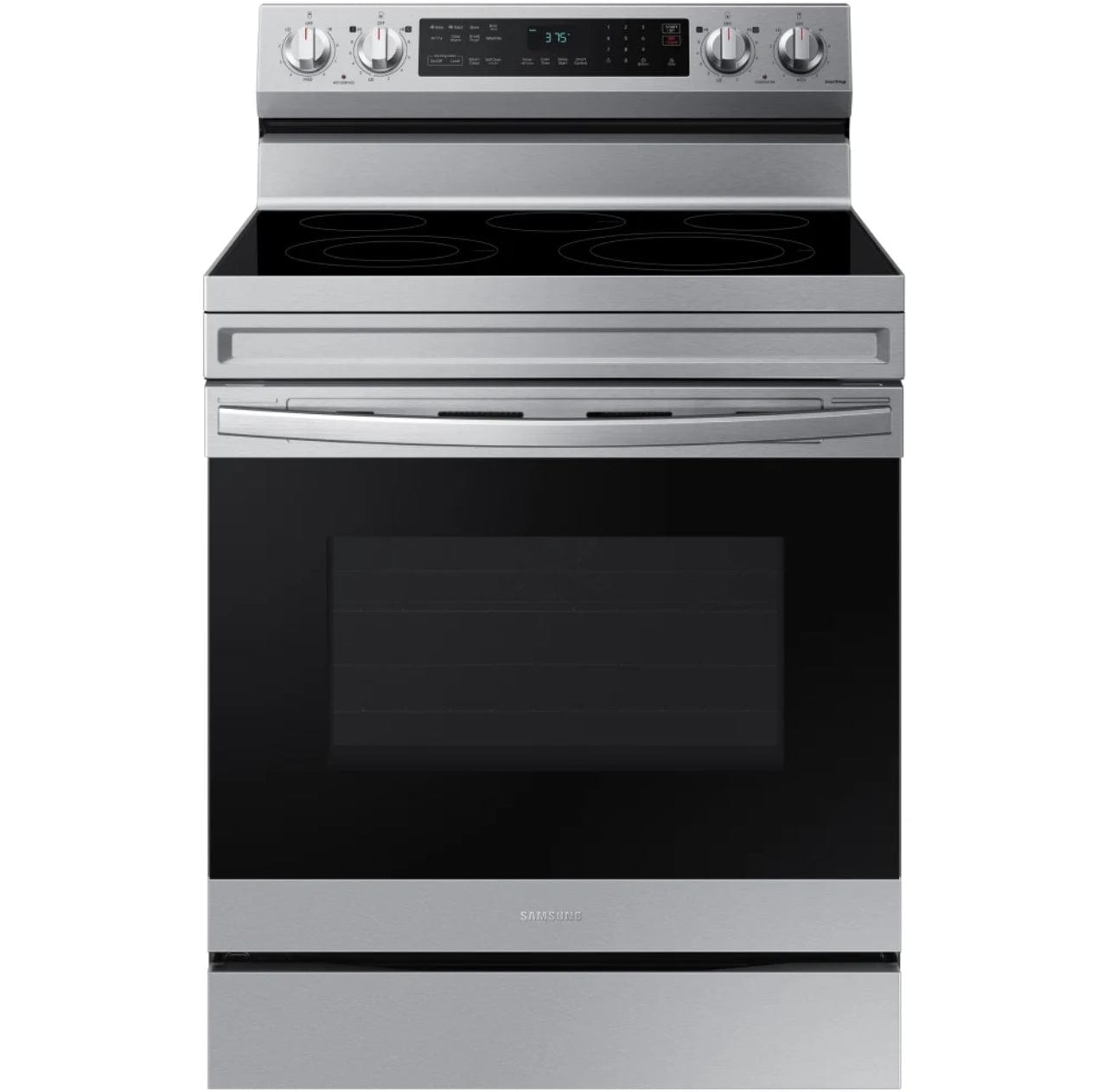 Samsung 30" 6.3 Cu. Ft. Fan Convection Electric Air Fry Range (NE63A6511SS) – Stainless  Steel