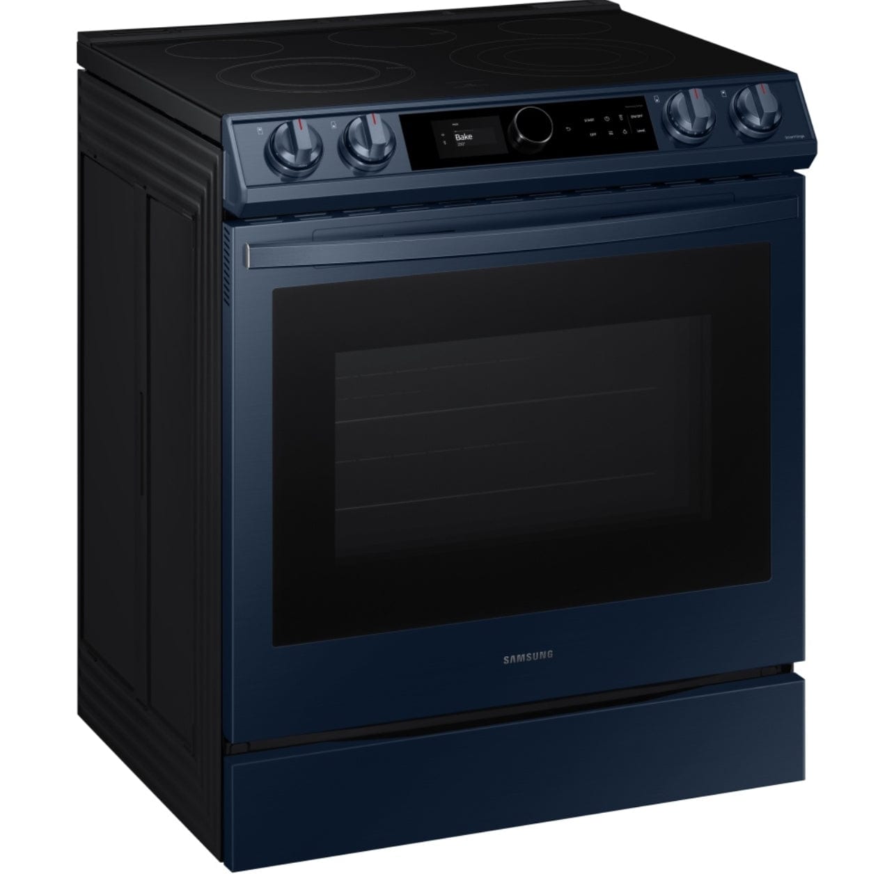 Samsung Bespoke 6.3-cu. ft. Slide-In Single Oven Electric Range with True Convection and Air Fry Navy Blue
NE63A8711QN/AC