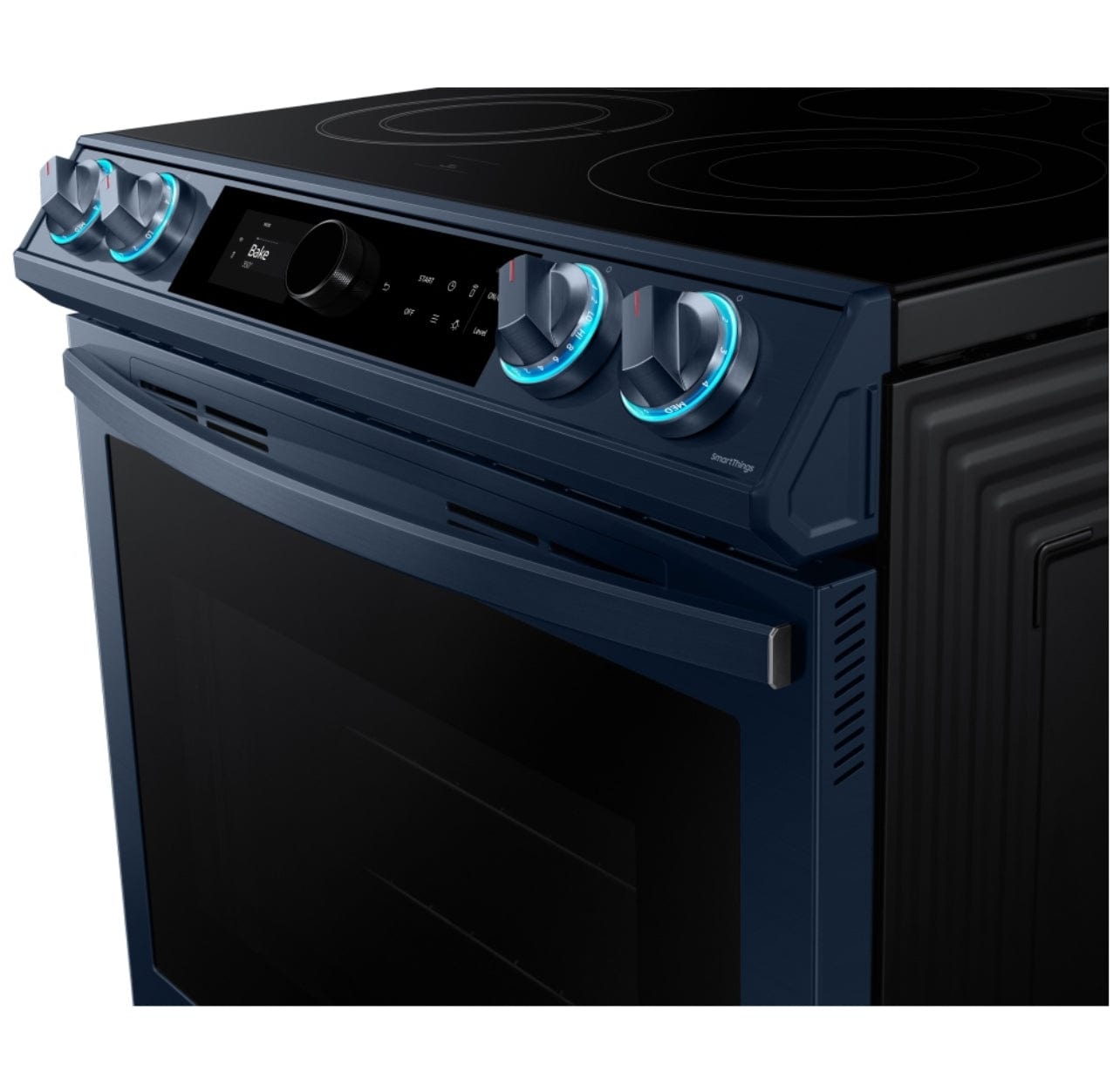 Samsung Bespoke 6.3-cu. ft. Slide-In Single Oven Electric Range with True Convection and Air Fry Navy Blue
NE63A8711QN/AC