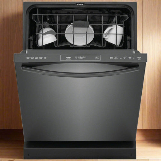 Frigidaire Gallery GDPH4515AD Dishwasher, 24 inch Exterior Width, 52 dB Decibel Level, Fully Integrated, 5 Wash Cycles, 14 Capacity (Place Settings), Hard Food Disposal, Black Stainless Steel colour