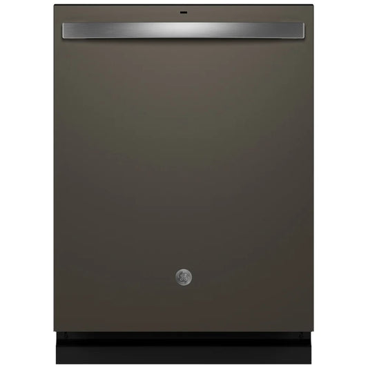 GE GDT650SMVES Dishwasher, 24 inch Exterior Width, 47 dB Decibel Level, Fully Integrated, Stainless Steel (Interior), 5 Wash Cycles, Slate