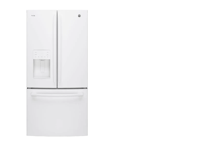 GE Profile PFE24HGLKWW French Door Refrigerator, 33" Width, ENERGY STA