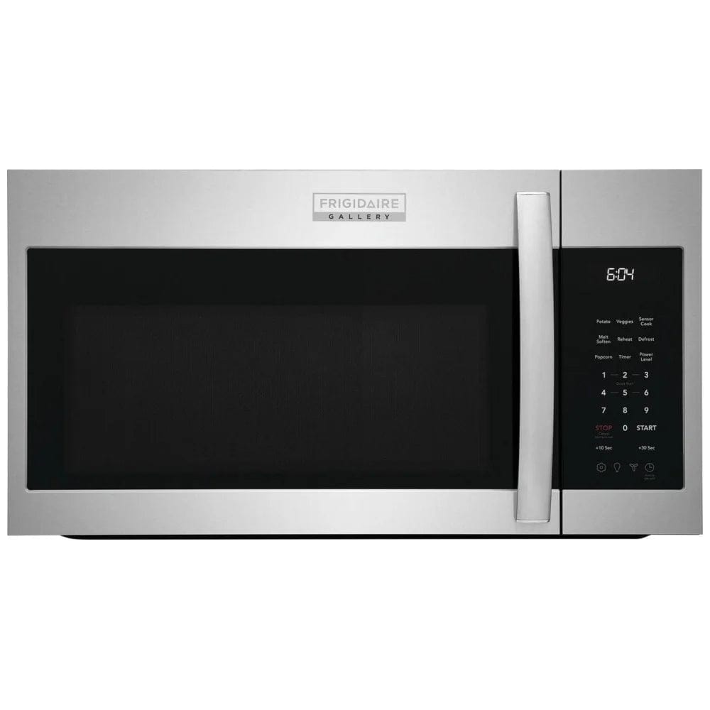 Frigidaire Gallery GMOS1962AF Over the Range Microwave, 1.8 cu. ft. Capacity, 400 CFM, 1000W Watts, LED, 30" Exterior Width, Stainless Steel