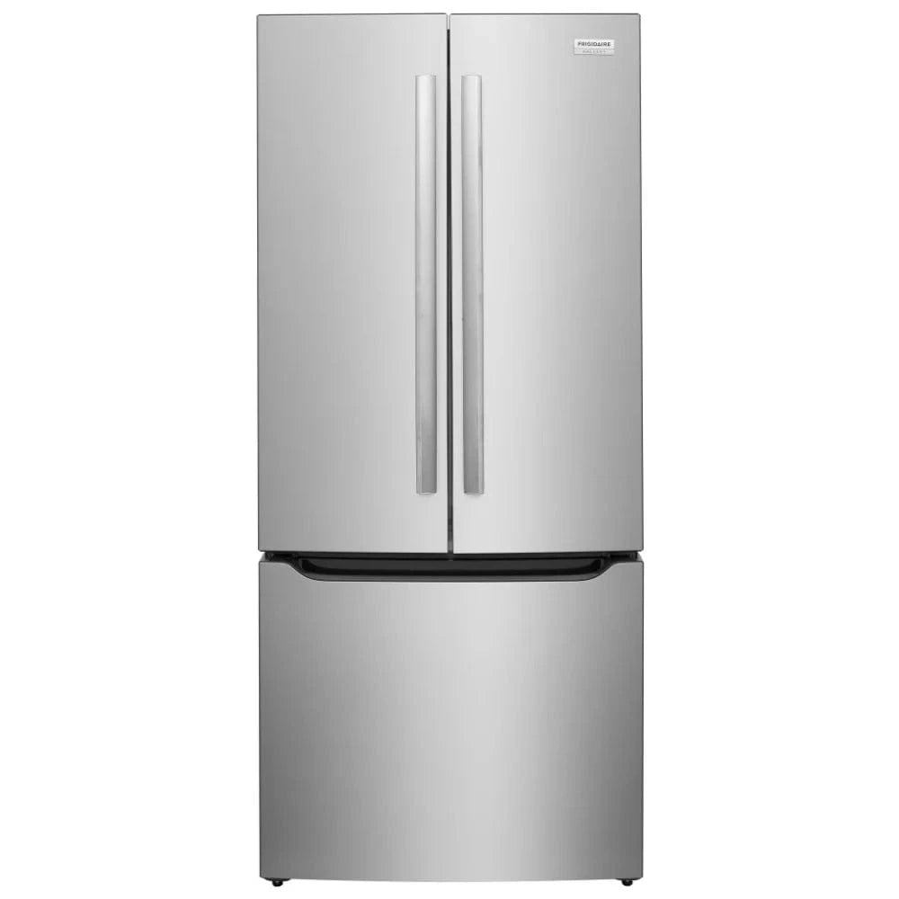 Frigidaire Gallery GRFN2023AF French Door Refrigerator, 30 inch Width, ENERGY STAR Certified, 20 cu. ft. Capacity, Stainless Steel color