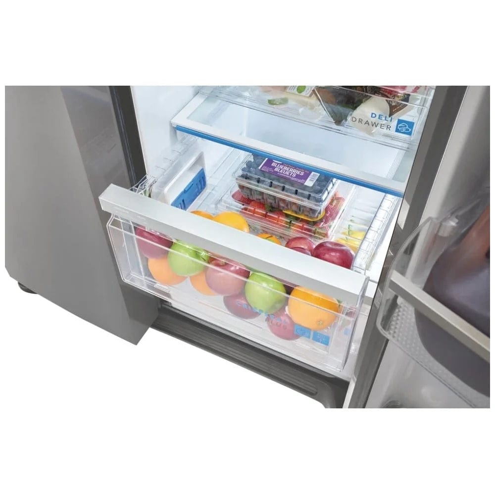 Frigidaire Gallery 22.3 Cu. Ft. 36'' Counter Depth Side by Side Refrigerator (GRSC2352AF)