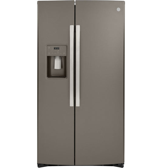 Ge 25.1 Cu Ft  Side-by-Side Refrigerator | Frigidaire 36 Side by Side Refrigerator 
