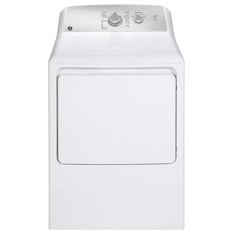 GE 27-Inch 7.2 cu. ft. Top Load Gas Dryer with SaniFresh Cycle in White (GTD40GBMRWS)