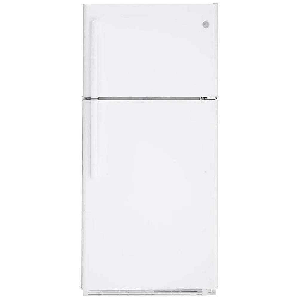 GE GTS18FTLKWW Top Freezer Refrigerator, 30 inch Width, 18.0 cu. ft. Capacity, White colour