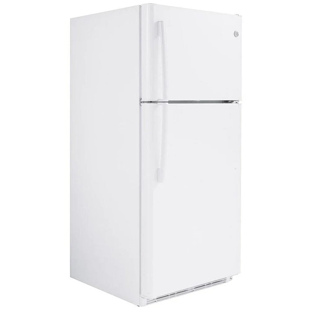 GE GTS18FTLKWW Top Freezer Refrigerator, 30 inch Width, 18.0 cu. ft. Capacity, White colour