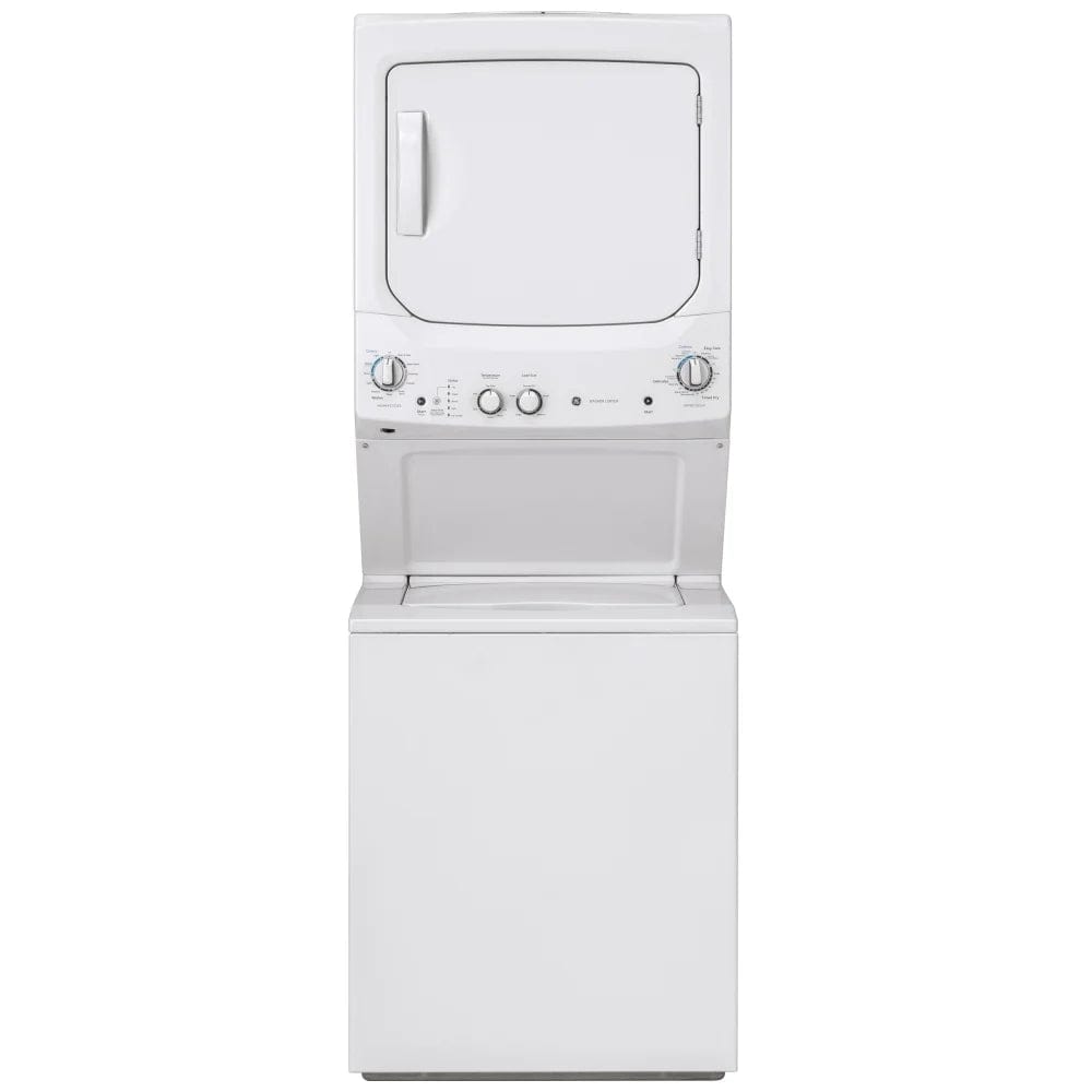 GE 2.6 Cu. Ft. Electric Washer & Dryer Laundry Centre (GUD24ESMMWW) - White