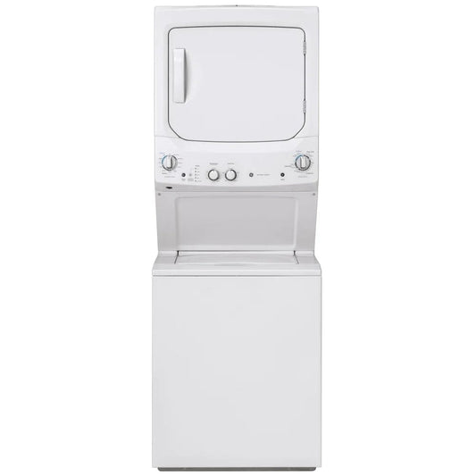 GE 2.6 Cu. Ft. Electric Washer & Dryer Laundry Centre (GUD24ESMMWW) - White