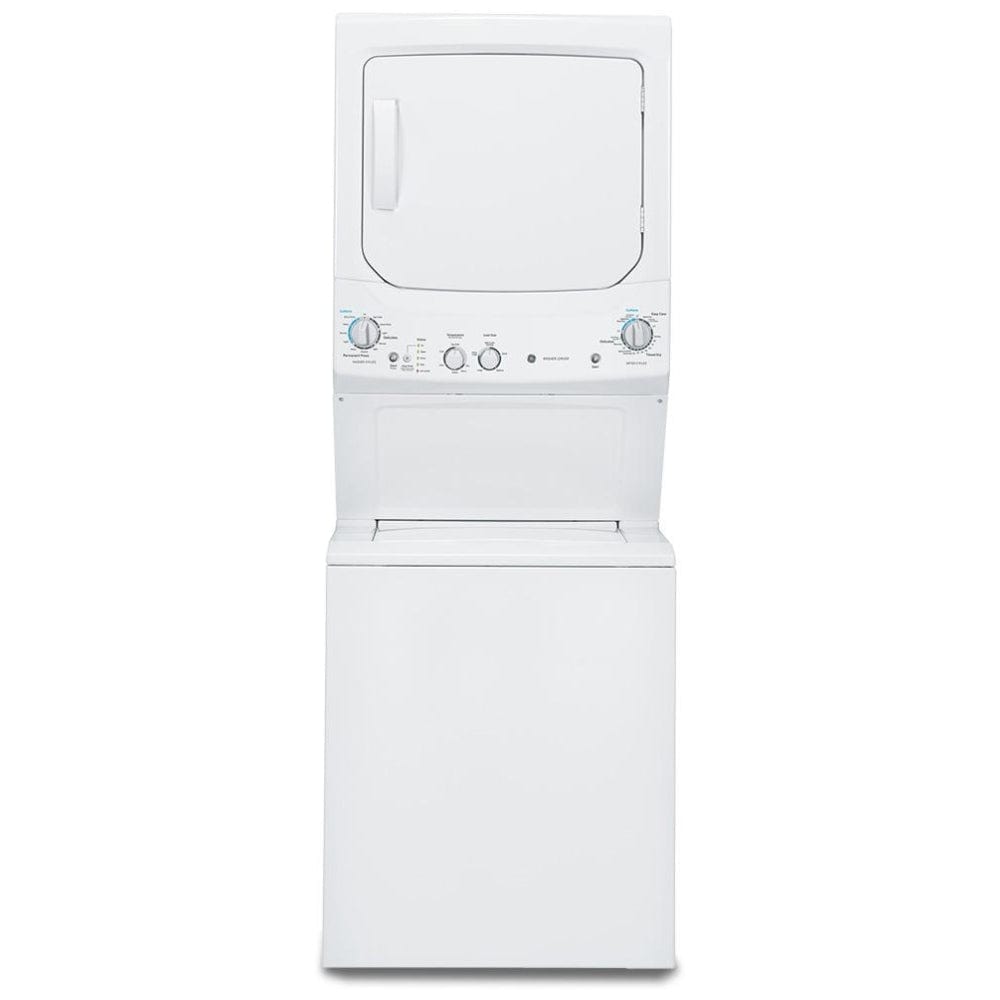 GE GUD24GSSMWW 24 inch Width Washer & Dryer Set, White colour Washer: 11 Wash Cycles