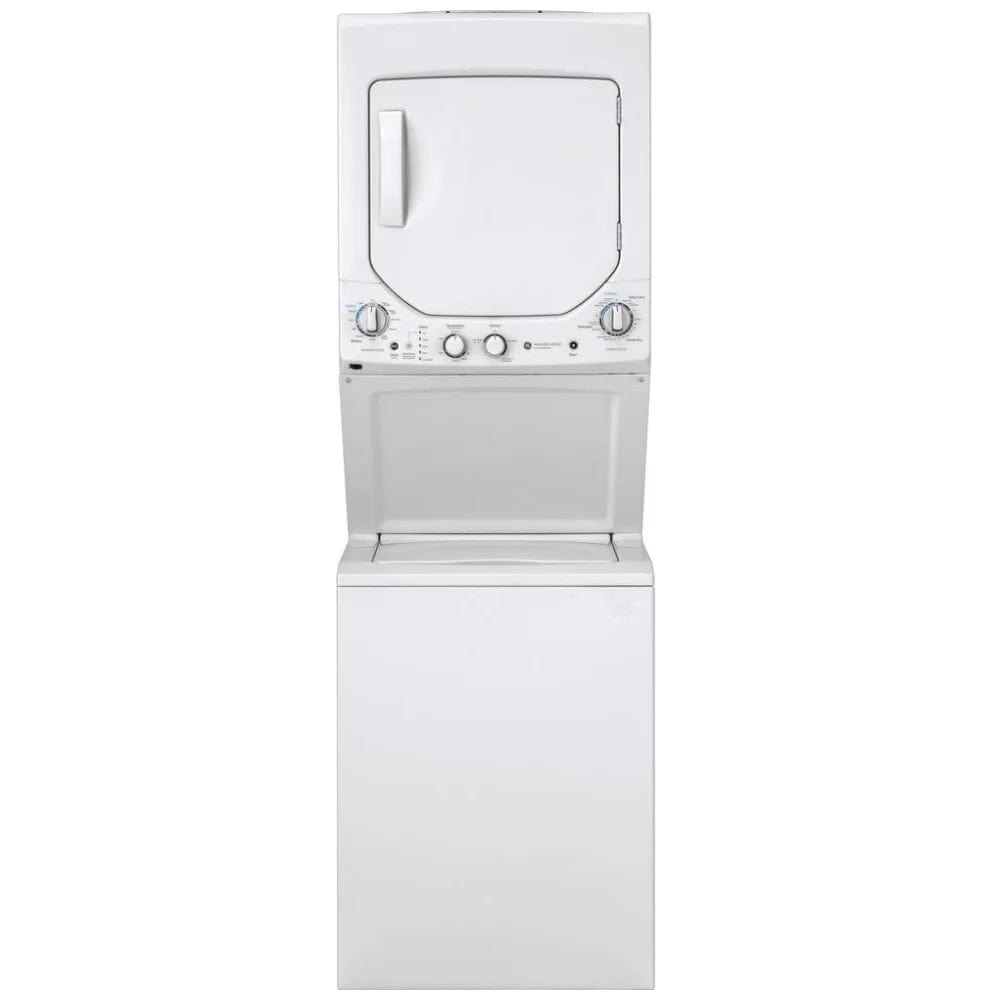 GE GUD24GSSMWW 24 inch Width Washer & Dryer Set, White colour Washer: 11 Wash Cycles