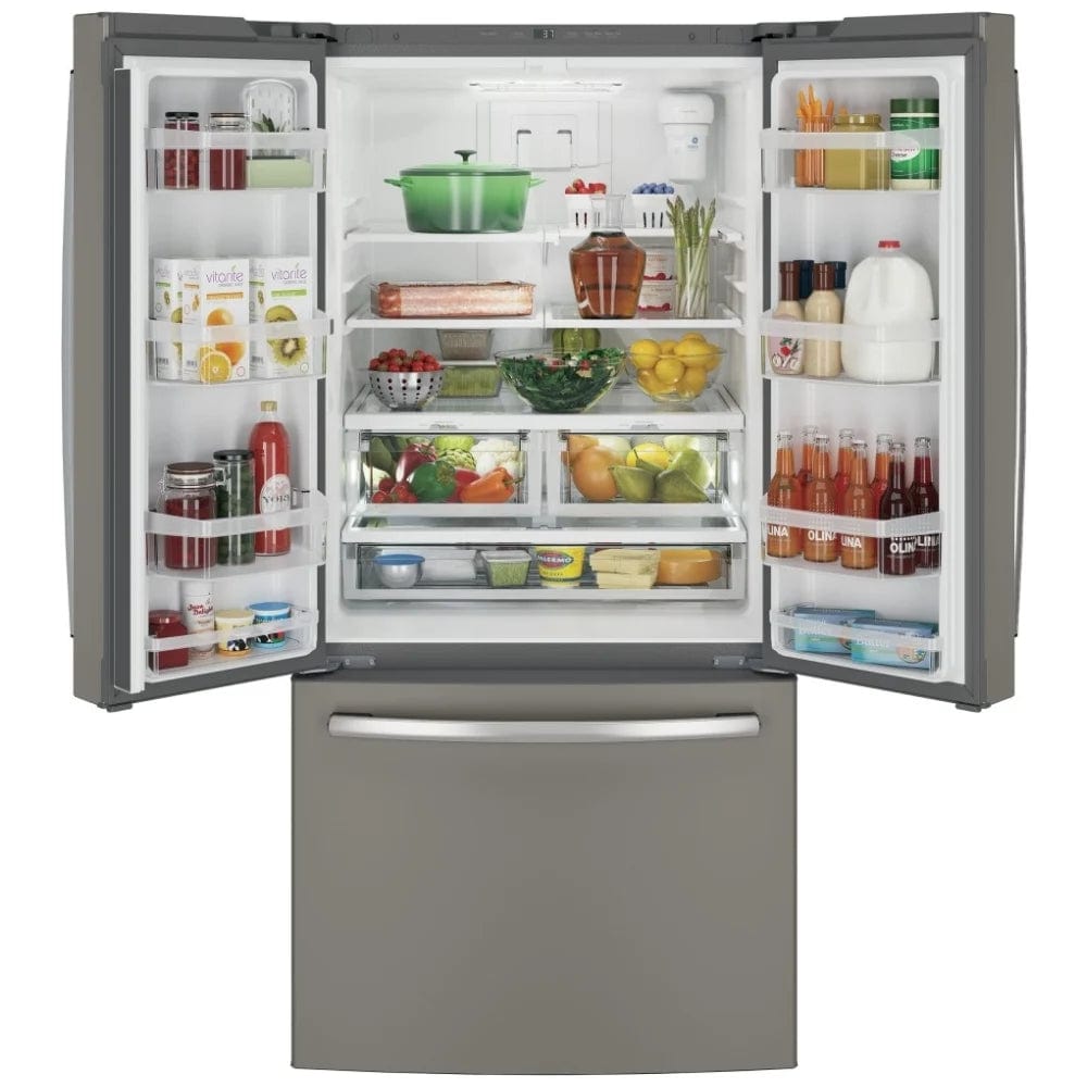 GE GWE19JMLES French Door Refrigerator, 33 inch Width, ENERGY STAR Certified