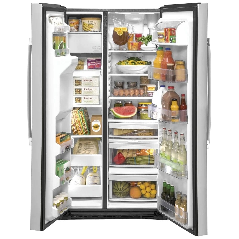 GE GZS22IYNFS Counter Depth Refrigerator, 36 inch Width, Counter Depth, 21.8 cu. ft. Capacity, Stainless Steel colour