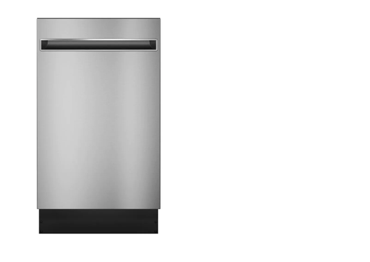 Haier QDT125SSLSS Dishwasher, 18" Exterior Width, 47 dB Decibel Level, Fully Integrated, Stainless Steel (Interior), 3 Wash Cycles,