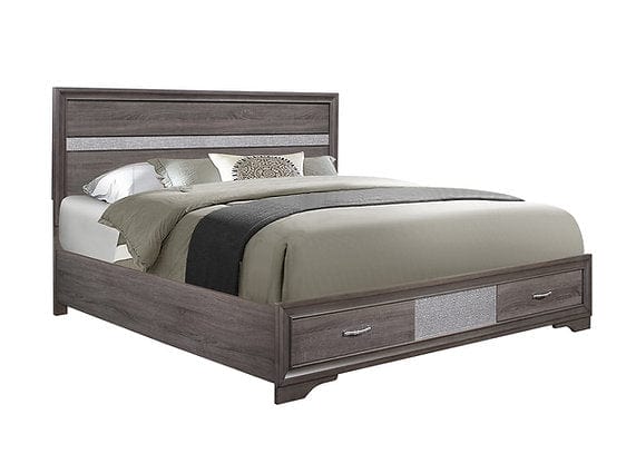 Harper including BED with Mattress support, Chest of Draws, Mirror, Night Stand