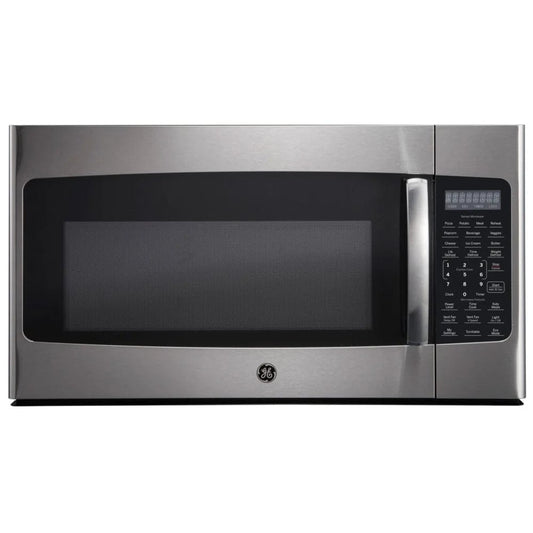 GE JVM2185SMSS Over the Range Microwave, 1.8 cu. ft. Capacity, 400 CFM, Halogen , 30 inch Exterior Width, Stainless Steel colour