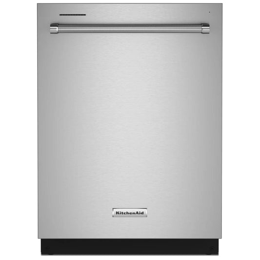 KitchenAid KDTM404KPS Dishwasher, 24 inch Exterior Width, 44 dB Decibel Level, Fully Integrated, Stainless Steel (Interior), 5 Wash Cycles, 16 Capacity (Place Settings), Stainless Steel colour Clean Water Wash System, FreeFlex Third Rack, SatinGlide Racks