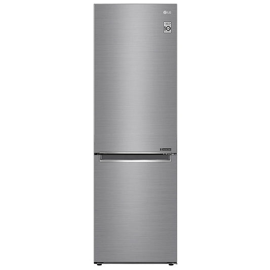 LG LBNC12231V Bottom Freezer Refrigerator, 24 inch Width, ENERGY STAR Certified, Counter Depth, 11.9 cu. ft. Capacity, Platinum Silver (Stainless Steel) color Door Cooling+