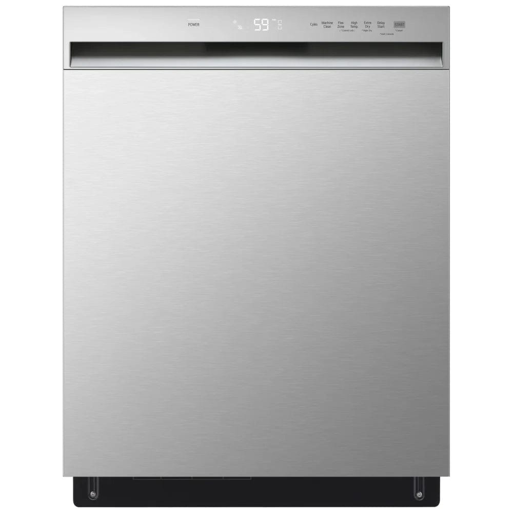 LG LDFC3532S Dishwasher, 24 inch Exterior Width, 50 dB Decibel Level, Stainless Steel (Interior), 5 Wash Cycles, 15 Capacity (Place Settings), Stainless Steel colour