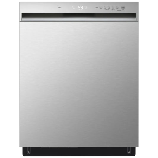 LG LDFC3532S Dishwasher, 24 inch Exterior Width, 50 dB Decibel Level, Stainless Steel (Interior), 5 Wash Cycles, 15 Capacity (Place Settings), Stainless Steel colour