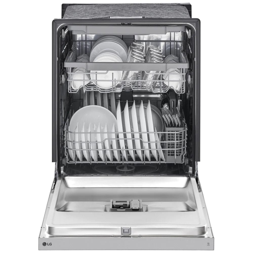 LG LDFC3532S Dishwasher, 24 inch Exterior Width, 50 dB Decibel Level, Stainless Steel (Interior), 5 Wash Cycles, 15 Capacity (Place Settings), Stainless Steel colour