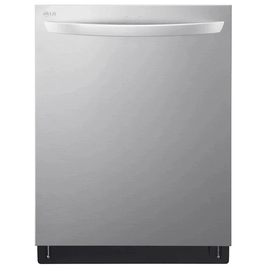 LG LDTH7972S Dishwasher, 24 inch Exterior Width, 42 dB Decibel Level, Fully Integrated, Stainless Steel (Interior), 10 Wash Cycles, 15 Capacity (Place Settings), Wifi Enabled, Stainless Steel color Interior Light, Glide Rail, Dynamic Heat Dry, True Steam