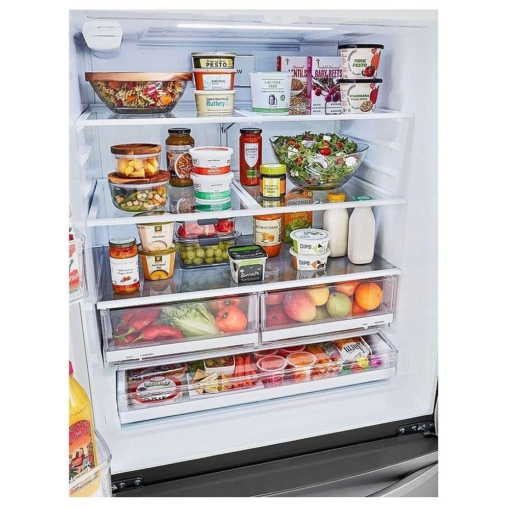 23 cu.ft. 3-Door French Door, Counter Depth, Non Dispense Refrigerator (LRFCC23D6S)