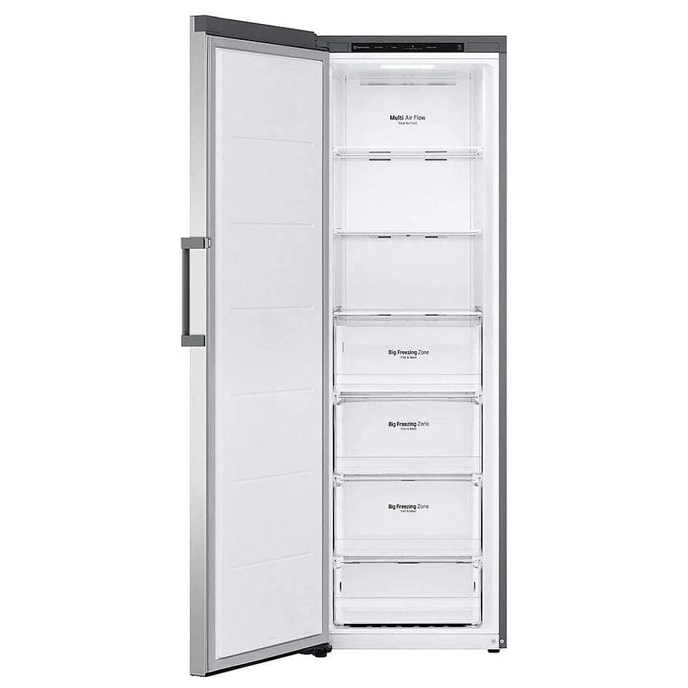 LG LROFC1104V Upright Freezer, 24 inch Width, 11.4 cu ft cu. ft., Platinum Silver colour