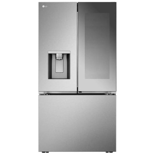 LG LRYKS3106S French Door Refrigerator, 36 inch Width, ENERGY STAR Certified, 31 cu. ft. Capacity, Stainless Steel colour Cool Guard, Door Cooling+, LG InstaView mirror, Door-in-Door, UVnano, Craft Ice, Dual Ice Maker