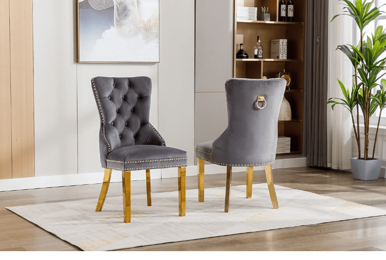 VELVET CHAIR C-1450/ C- 1451 / C-1453