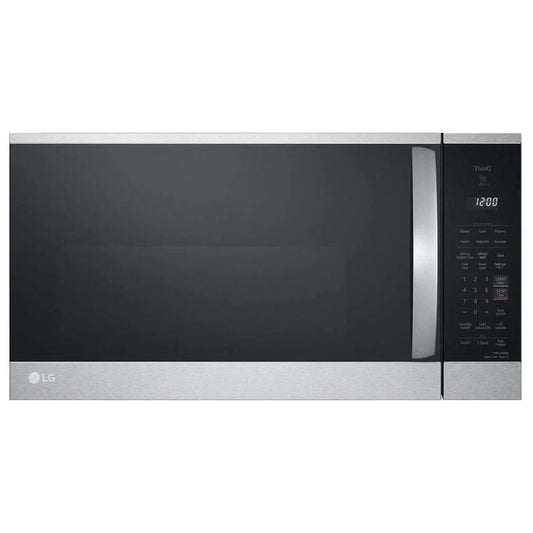 LG MVEM1825F Over the Range Microwave, 1.8 cu. ft. Capacity, 300 CFM, 1000W Watts, 30 inch Exterior Width, Stainless Steel colour