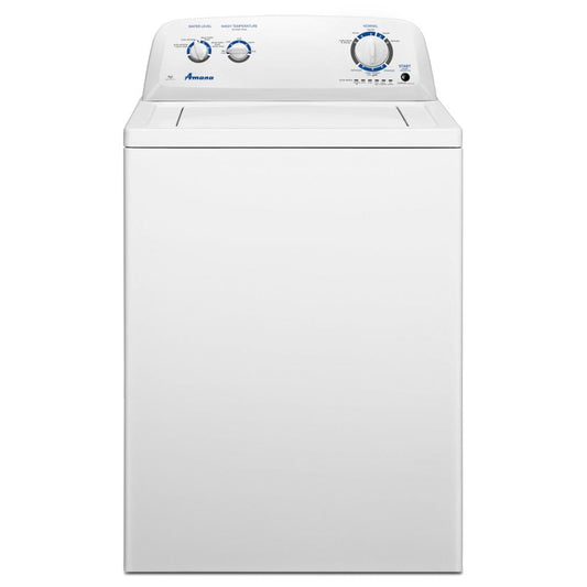 Amana 3.5 cu. ft. Top-Load Washer with Dual Action Agitator in White (NTW4516FW)