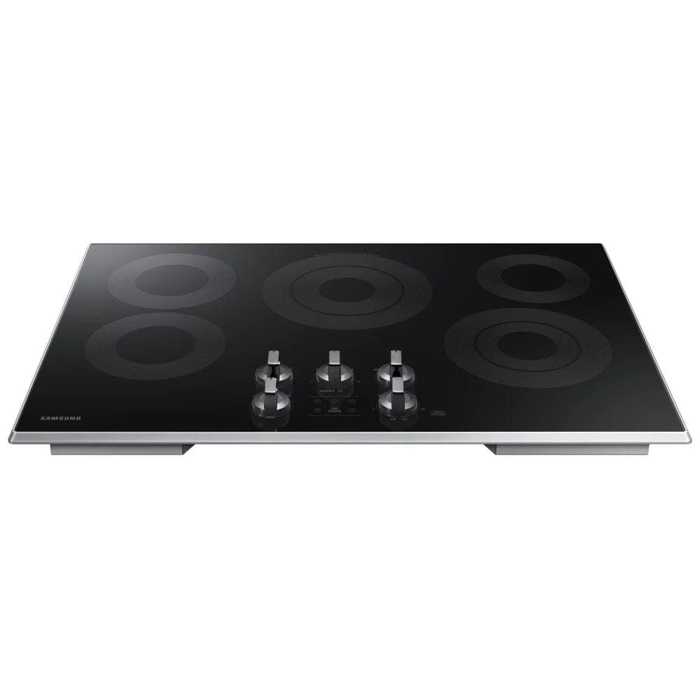 Samsung NZ30K6330RS - NZ30K6330RS/AA Electric Cooktop, 30 inch Exterior Width, 5 Burners, Stainless Steel colour Illuminated Knobs