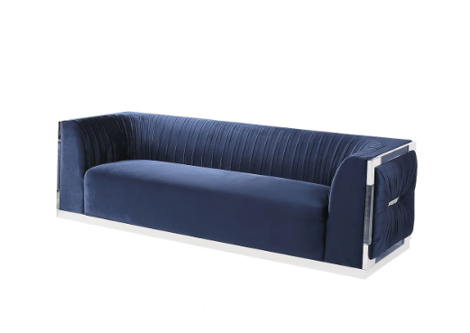 PALOMA Sofa GY-SF-8366ACR BLUE VELVET