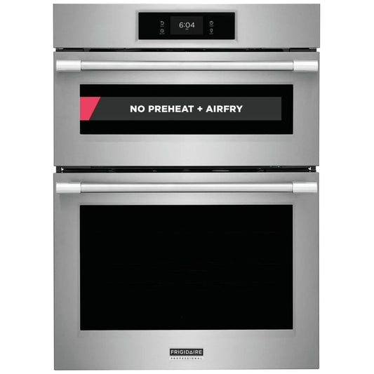 Frigidaire Professional 30" Electric Wall Oven and Microwave Combination with Total Convection (PCWM3080AF)