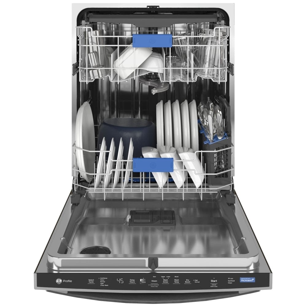 GE Profile PDT755SYRFS Dishwasher, 24 inch Exterior Width, 42 dB Decibel Level, Fully Integrated, Stainless Steel